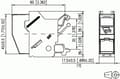 Miniatyrbilde 2 av 3: METZ CONNECT 1309426103-E, Grå, ABS syntetisk, Plast, Skrueløs, METZ CONNECT, RJ-45, DUXR.E178484