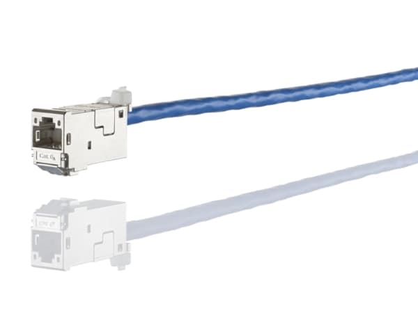 METZ CONNECT 130910-Z, RJ-45, Metallisk, Cat6a, 12 stykker