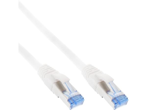 InLine 76803W, 3 m, Cat6a, S/FTP (S-STP), RJ-45, RJ-45