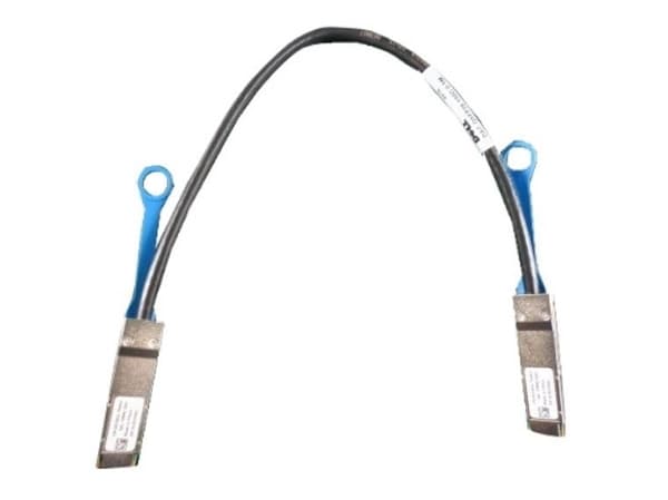 Dell Networking - 100GBase direktkopplingskabel - QSFP28 till QSFP28 - 0.5 m - fiberoptisk - passiv - för Networking S6100; Networking S5224, S5232,