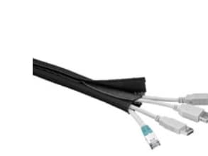 Goobay 51919, Svart, Polyester, 1 styck, 4 cm, 1800 mm