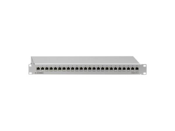 Rutenbeck PP-24/1, Cat6a, Grå, metalli, 1U, 482 mm, 44 mm, 44 mm