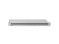 Pikkukuva 1 / 4: Rutenbeck PP-24/1, Cat6a, Grå, metalli, 1U, 482 mm, 44 mm, 44 mm