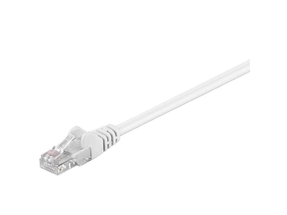 Goobay CAT 5-700 UTP White 7m, 7 m, Vit
