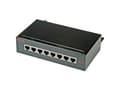 Miniatyrbilde 5 av 5: ROLINE Cat.5e Wall Mount Patch Panel, 8 Ports, STP black, Sort, 14 cm, 44 x 172 x 140 mm