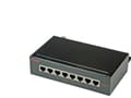 Miniatyrbilde 1 av 5: ROLINE Cat.5e Wall Mount Patch Panel, 8 Ports, STP black, Sort, 14 cm, 44 x 172 x 140 mm