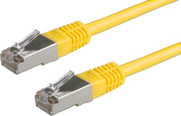 ROLINE 21.15.0362, 5 m, Cat5e, SF/UTP (S-FTP), RJ-45, RJ-45, Gult