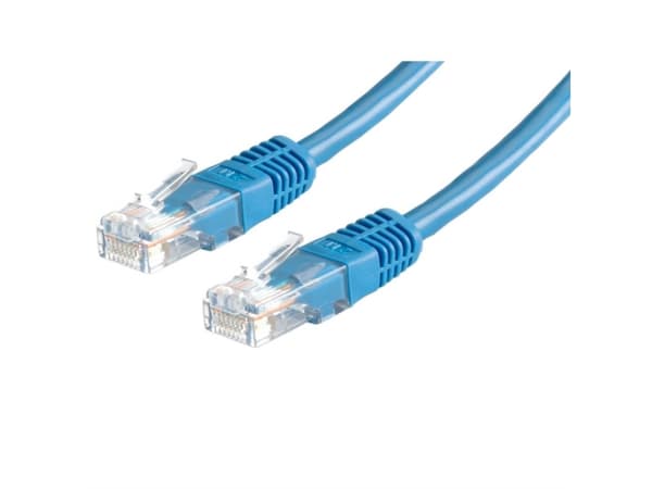 Value UTP Patch Cord Cat.6, blue 3 m, U/UTP (UTP)