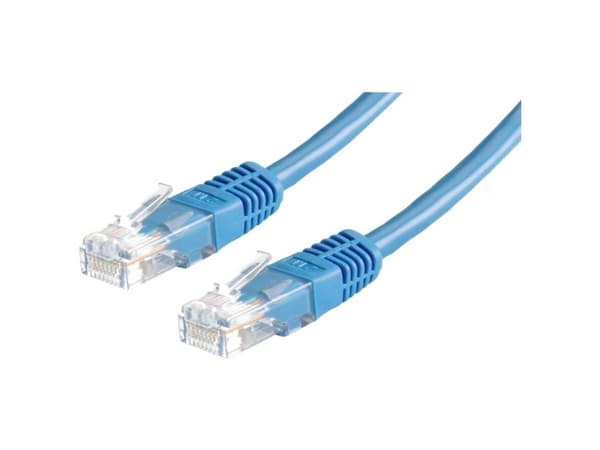 Value UTP Patch Cord Cat.6, blue 3 m, U/UTP (UTP)