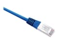 Miniatyrbilde 1 av 2: Black Box GigaTrue - Koblingskabel - RJ-45 (hann) til RJ-45 (hann) - 5 m - S/FTP - CAT 6a - med støvel, uten hindringer - blå