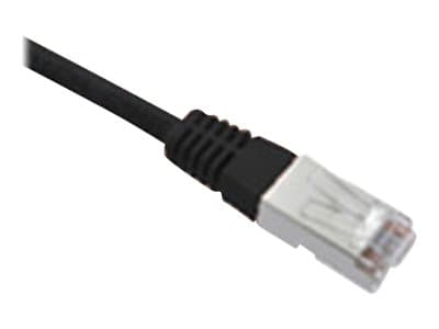 Black Box GigaTrue - Patch-kabel - RJ-45 (hane) till RJ-45 (hane) - 5 m - S/FTP - CAT 6a - startad, hakfri - svart