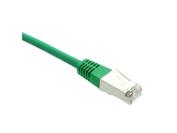 Black Box GigaBase - Koblingskabel - RJ-45 (hann) til RJ-45 (hann) - 1 m - foliebelagt uskjermet tvinnet kabelpar (F/UTP) - CAT 5e - halogenfri, form