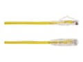 Miniatyrbilde 5 av 5: Black Box Slim-Net - Koblingskabel - RJ-45 (hann) til RJ-45 (hann) - 1.52 m - UTP - CAT 6 - med støvel, formstøpt, flertrådet - gul