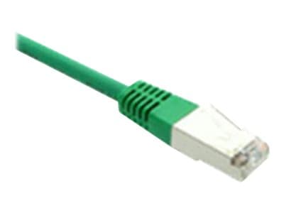 Black Box GigaTrue - Patch-kabel - RJ-45 (hane) till RJ-45 (hane) - 10 m - S/FTP - CAT 6a - halogenfri, formpressad, hakfri, tvinnad - grön