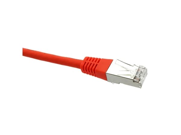 Black Box GigaTrue - Koblingskabel - RJ-45 (hann) til RJ-45 (hann) - 2 m - S/FTP - CAT 6 - flertrådet - oransje