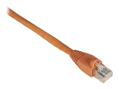 Black Box GigaTrue 550 - Koblingskabel - RJ-45 (hann) til RJ-45 (hann) - 2.1 m - CAT 6 - med støvel, uten hindringer, flertrådet - oransje