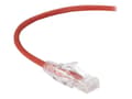 Miniatyrbilde 1 av 5: Black Box Slim-Net - Koblingskabel - RJ-45 (hann) til RJ-45 (hann) - 1.52 m - UTP - CAT 6a - med støvel, formstøpt, flertrådet - rød