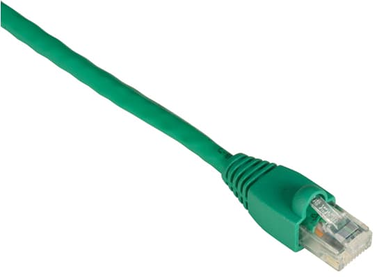 Black Box GigaTrue - Koblingskabel - RJ-45 (hann) til RJ-45 (hann) - 4.5 m - CAT 6 - med støvel, uten hindringer, flertrådet - grønn