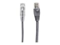 Miniatyrbild 4 av 5: Black Box Slim-Net - Patch-kabel - RJ-45 (hane) till RJ-45 (hane) - 2.13 m - UTP - CAT 6a - startad, formpressad, tvinnad - grå