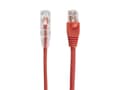Miniatyrbilde 5 av 5: Black Box Slim-Net - Koblingskabel - RJ-45 (hann) til RJ-45 (hann) - 4.57 m - UTP - CAT 6 - med støvel, formstøpt, flertrådet - rød
