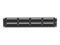 Miniatyrbilde 1 av 3: Black Box Economy - Koblingspanel - CAT 6 - RJ-45 X 48 - 2U - 19" - for P/N: CAT6PC-025-GR, CAT6PC-025-OR, CAT6PC-025-RD, CAT6PC-025-WH, CAT6PC-025-Y