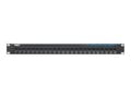 Miniatyrbilde 2 av 3: Black Box Feed-Through - Koblingspanel - CAT 6 - UTP - 1U - 19" - 24 porter