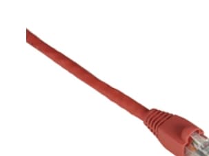 Black Box GigaTrue - Koblingskabel - RJ-45 (hann) til RJ-45 (hann) - 1.5 m - CAT 6 - med støvel, uten hindringer, flertrådet - rød