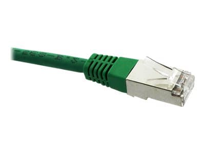 Black Box GigaTrue - Koblingskabel - RJ-45 (hann) til RJ-45 (hann) - 10 m - 5.8 mm - S/FTP - CAT 6 - halogenfri, formstøpt, flertrådet - grønn