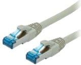 Value UTP Patch Cord Cat.6a, grey 5 m, Grå, 5 mm