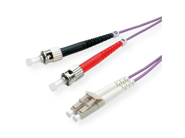 ROLINE 0.5m LC/ST, 0,5 m, OM4, LC, st