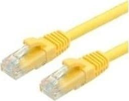 VALUE 21.99.1042, 2 m, Cat6, U/UTP (UTP), RJ-45, RJ-45, Gult