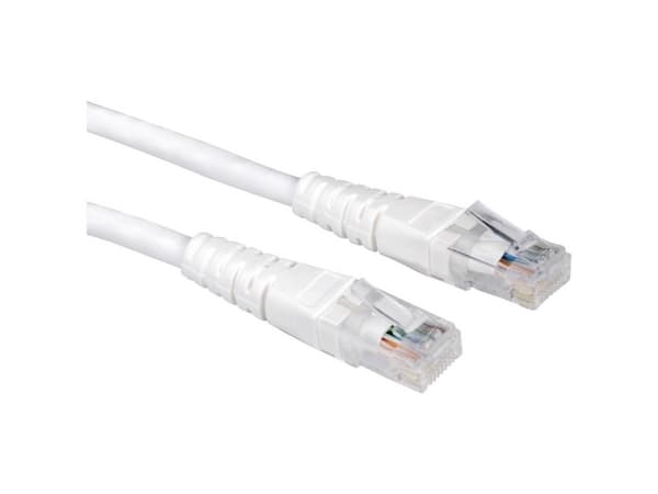 VALUE UTP, Cat6, 0.5m, 0,5 m, Cat6, U/UTP (UTP), RJ-45, RJ-45, Hvit