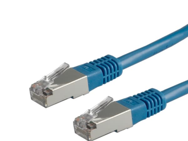 ROLINE 21.99.1374, 7 m, Cat6, S/FTP (S-STP), RJ-45, RJ-45, Blå