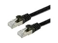 Miniatyrbilde 2 av 5: Value FTP Cat.6 Flat Network Cable, black 0.5 m, F/UTP (FTP)