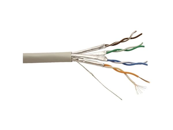 ROLINE UTP Cable Cat.6a, Stranded 300 m, U/UTP (UTP), Grå