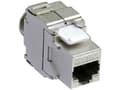 Miniatyrbilde 4 av 5: Value Cat.6a Keystone, RJ-45, shielded, toolless silver, Sølv
