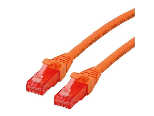 ROLINE 21.15.2573, 3 m, Cat6, U/UTP (UTP), RJ-45, RJ-45, Oransje