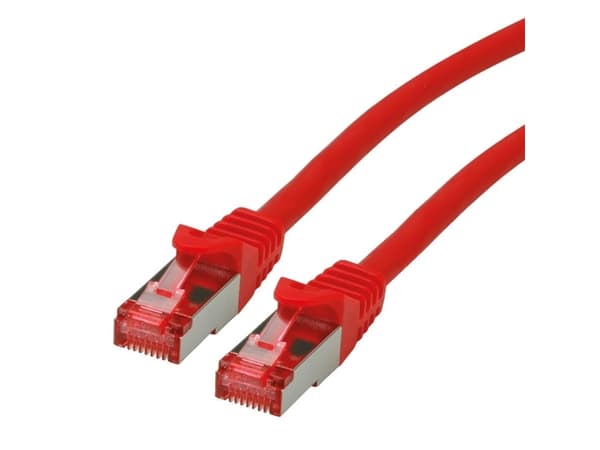 ROLINE 21.15.2617, 10 m, Cat6, S/FTP (S-STP), RJ-45, RJ-45, Rød