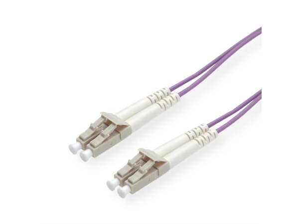 ROLINE 50/125 µm LC/LC OM4 0,5 m, 0,5 m, OM4, LC, LC