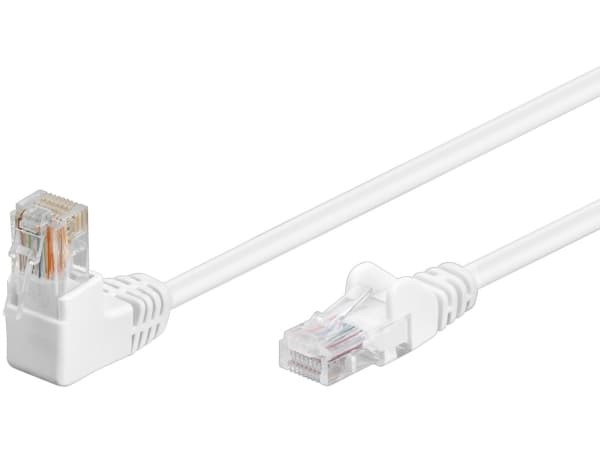 Goobay 94163, 1 m, Cat5e, U/UTP (UTP), RJ-45, RJ-45