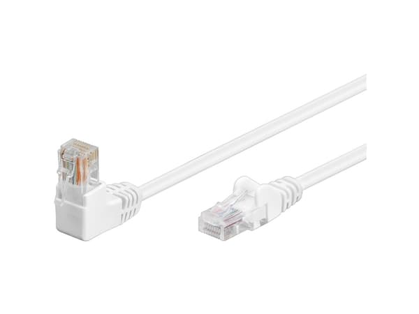 Goobay 94163, 1 m, Cat5e, U/UTP (UTP), RJ-45, RJ-45