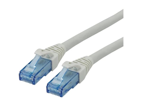 ROLINE 21152708, 15 m, Cat6a, U/UTP (UTP), RJ-45, RJ-45, Grå