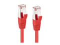 Miniatyrbilde 3 av 5: MicroConnect - Nettverkskabel - RJ-45 (hann) til RJ-45 (hann) - 25 m - 6 mm - SFTP - CAT 6 - halogenfri, flertrådet, rund - rød