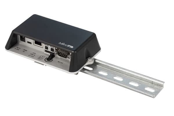 Mikrotik DINrail PRO, WLAN-yhteyspisteen asennussarja, Mikrotik LtAP mini, Hopea, Metalli, 135 mm, 73 mm