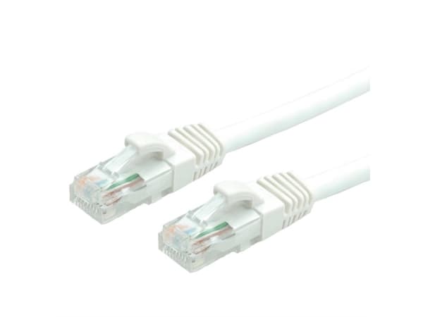 VALUE 5m UTP Cat.6a, 5 m, Cat6a, U/UTP (UTP), RJ-45, RJ-45, Hvit
