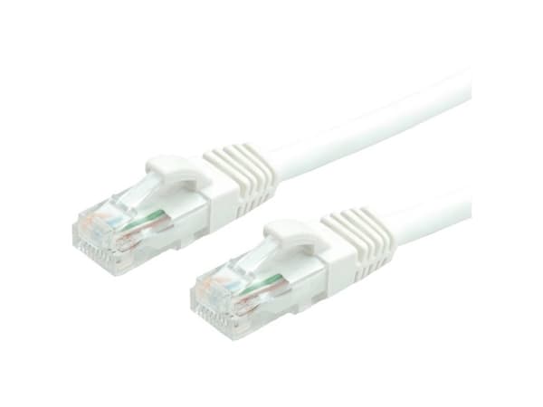 VALUE 5m UTP Cat.6a, 5 m, Cat6a, U/UTP (UTP), RJ-45, RJ-45, Hvit