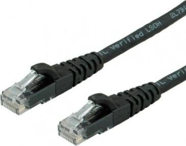 VALUE 7m UTP Cat.6a, 7 m, Cat6a, U/UTP (UTP), RJ-45, RJ-45, Sort