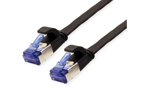 VALUE 21.99.0832, 2 m, Cat6a, F/UTP (FTP), RJ-45, RJ-45, Sort