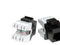 Miniatyrbilde 1 av 5: ROLINE Cat.5e Keystone Jack, RJ-45, unshielded black, Sort