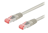 Goobay 50891, 10 m, Cat6, S/FTP (S-STP), RJ-45, RJ-45, Grå